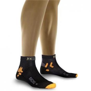 X-Bionic 76927 Road Bike Socks – Black (39-41)