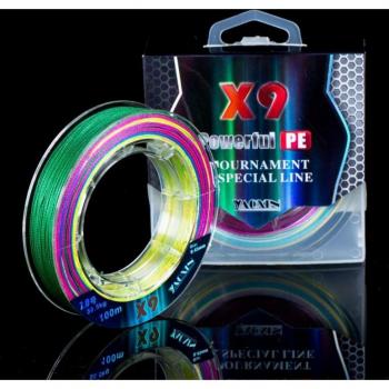 9-Strand Green PE Braided Fishing Wire for Carp