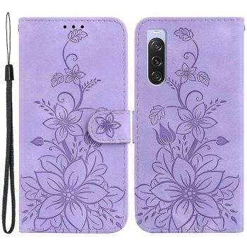 Portefeuille coque Lily multicolor pour Xperia 10 V
