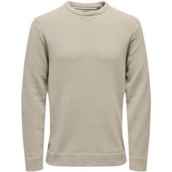 ONLY & SONS Ese Tricot Beige