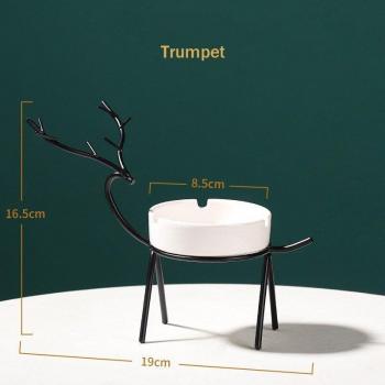 Cendrier Circulaire Cerf Luxe