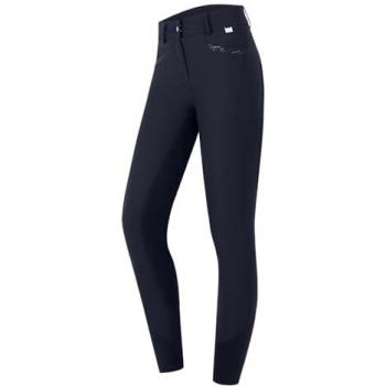 Waldhausen Oktavia Curved Breeches Talle Alto Con Agarre Completo Azul Marino 34