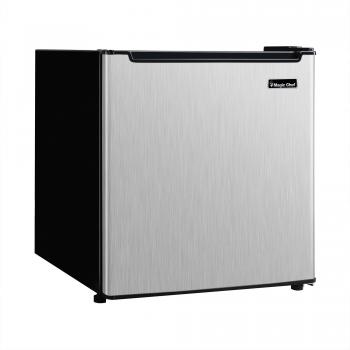 Magic Chef Freezerless Mini Fridge, 1.7 Cu. Ft., Stainless Steel