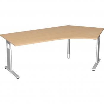Gera Möbel Lissabon Schreibtisch 216,6 x 113,1 x 72 cm