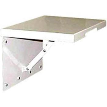 Tablette pliante murale 400 x 300 mm, Marron