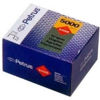 Grapas 530/10 5000uds Petrus
