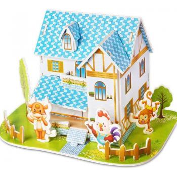 3D Alpinia Oxyphylla Kids House Model Jigsaw