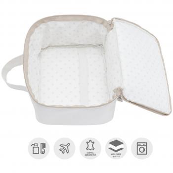 Borsa Professionale Square Beige 16x25x21