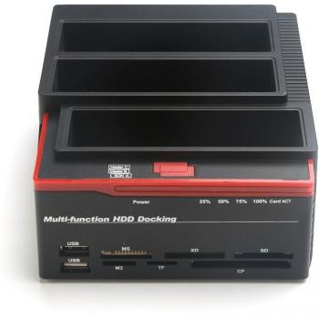 Docking Station SSD/HDD 2,5 & 3,5 con 4 Puertos