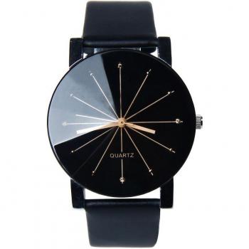 GEMIXI Quarz Uhr für Herren mit Lederarmband