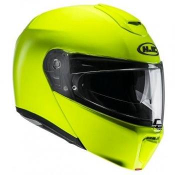 Moto Casco Verde Neón HJC RPHA 90 S