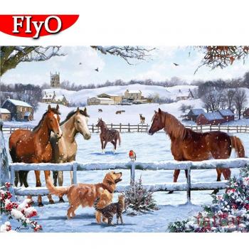 Pintura de Diamante Cuadrado Completo
