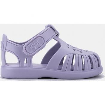 Chanclas para niño Igor modelo S10271 malva violeta