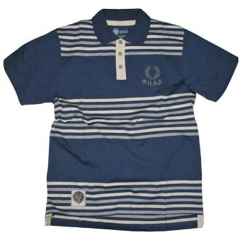 Brand Co. Polo Shirt – X‑Large, Navy (Oxford)