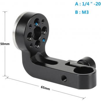 ARRI M6 Rosette Adapter with 15mm Rod Clamp for Camera Rig