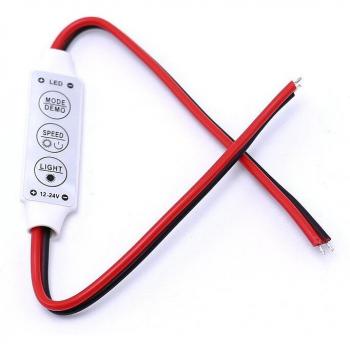 Contrôleur 12V DC Foxanon – Gradateur 3 touches pour LED 5050, 3528