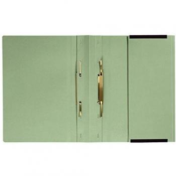 Busta portadocumenti con cucitrice verde Q-Connect