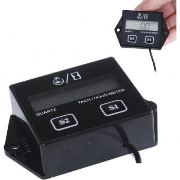 Waterproof LCD Motorcycle Tachometer