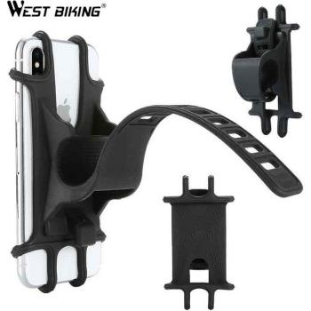 Universal Silicone Phone Holder for Bicycles