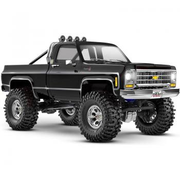 Traxxas TRX-4M 79 CHEVY K10 4X4 LIFTED SCHWARZ 1/18 CRAWLER RTR BRUSHED, MIT AKKU UND USB LADEGERÄT