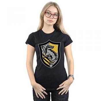 Harry Potter Hufflepuff Crest T-Shirt for Women