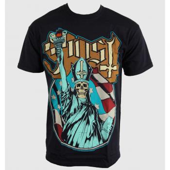 Rock Off T-Shirt Uomo Metal Ghost Liberty Statua 09MB