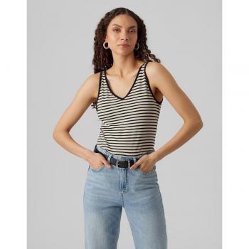 Top Vero Moda de mujer con tirantes y estampado a rayas