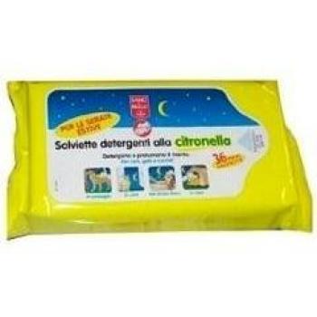SANO E BELLO SALVETTE DETERGENTI ALLA CITRONELLA 40 PEZZI