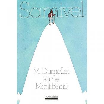 M. Dumollet sur le Mont-Blanc