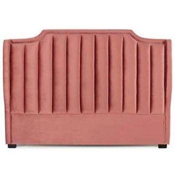 Tête de lit en bois rose Menzzo pour 6 personnes