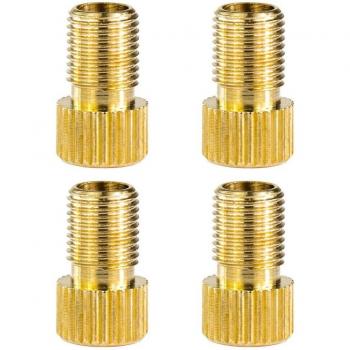 Adaptateur de vannes pour vélo 4 pièces