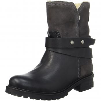 Tommy Jeans Damen C1385OREY Cowboystiefel, Schwarz, 37 EU