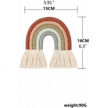 Decoración Infantil Con Forma de Arcoíris