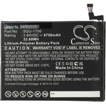 Acer Tab 10 D651n Battery VHBW 8750 mAh