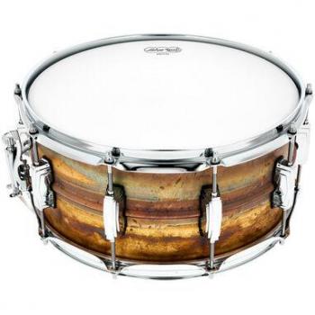 Ludwig Raw Brass LB464R 14x6.5 Phonic Snare
