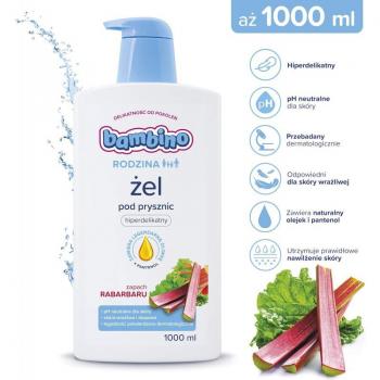 Bambino Family Gel Douche Fraîcheur Rhumba 1 L