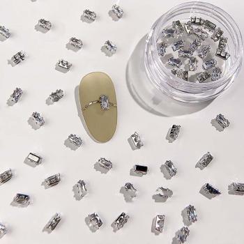 20PCS Nail Art Luxury Water Horse Eye Charms