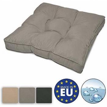 Cuscini lounge Beautissu 10 cm spessore grigio chiaro
