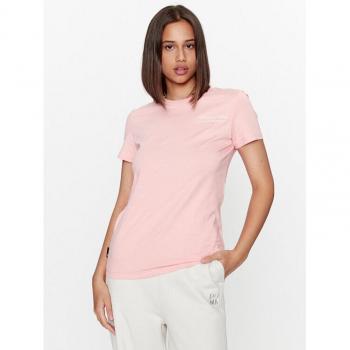 Puma T-Shirt Team Grafik 621437 in Rosa