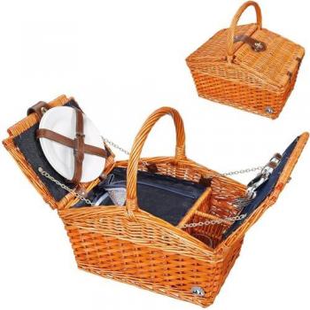 Cesto Picnic Cilio 2 Persone Marrone