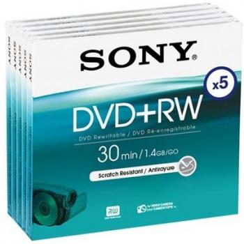 Regrabable Sony DPW30A DVD+RW
