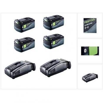 Festool Power Pack BP 18 Li 6,2 ASI avec 4 batteries