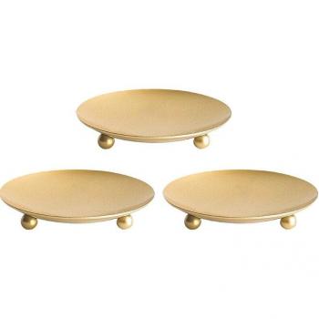 3-Piece Stainless Steel Tray Collection