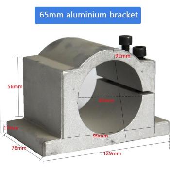 Soporte de Aluminio Fundido para Motor Husillo de Abrazadora 100mm