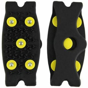 Alpine Anchor Ice Spike Set – 5‑Stud Black