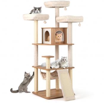 Torre Gatti Costway 168 cm – 3 Strati
