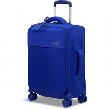 Valise cabine souple 55cm Lipault Plume 36L Bleu Magnétique