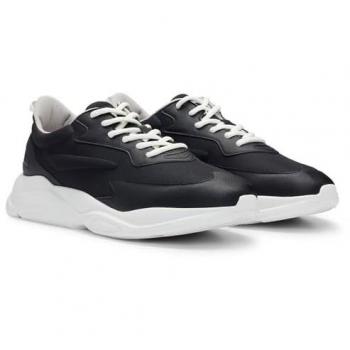 Hugo Herren Sneakers Leon Runn Schwarz Größe 43