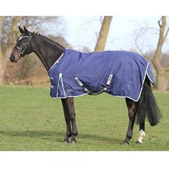 Manta de abrigo para caballos QHP Turnot 600D 300 g