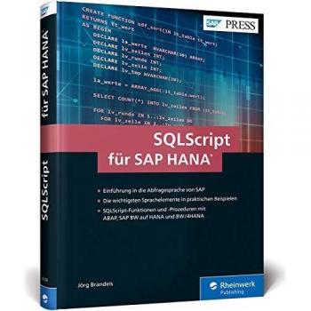 SQLScript für SAP HANA: Performante Datenbankabfragen für SAP HANA erstellen